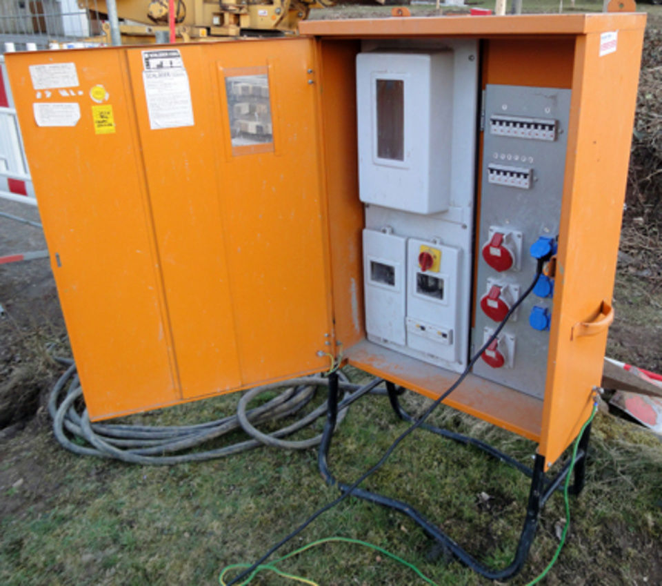 Baustromkasten bei Elektro Hintermeier-Jakob GmbH & Co. KG in Plattling